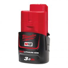 Milwaukee 12 V. 3,0 Ah Red Lithium Ion batteri